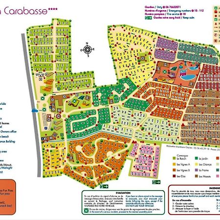Mobilhome Vias Plage Dans Camping Buitenkant foto