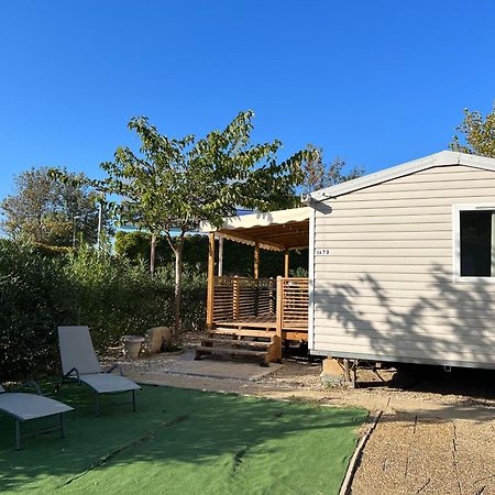 Mobilhome Vias Plage Dans Camping Buitenkant foto