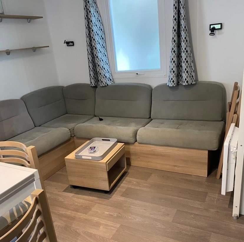 Mobilhome Vias Plage Dans Camping Buitenkant foto