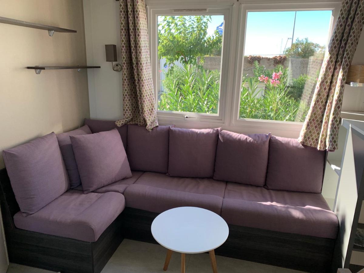 Mobilhome Vias Plage Dans Camping Buitenkant foto